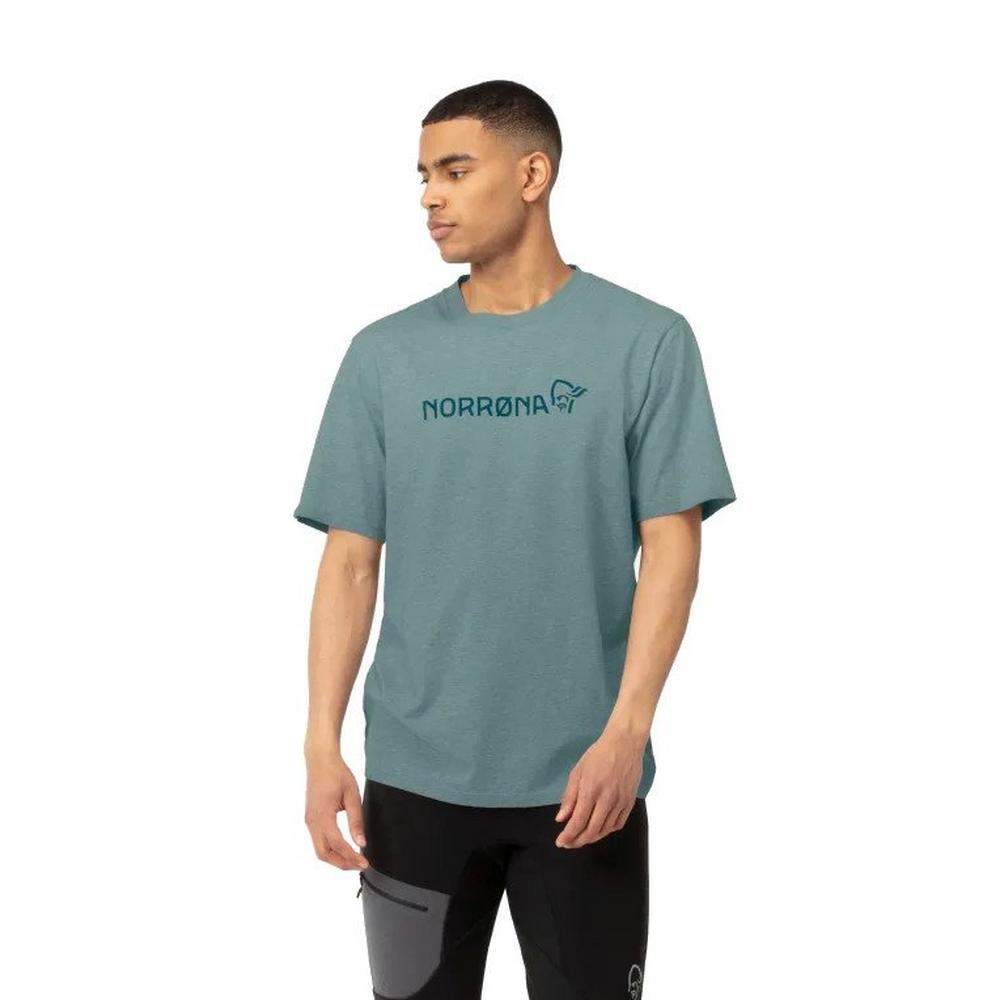 Norrona Men's 29 Cotton Viking T-Shirt - Blue