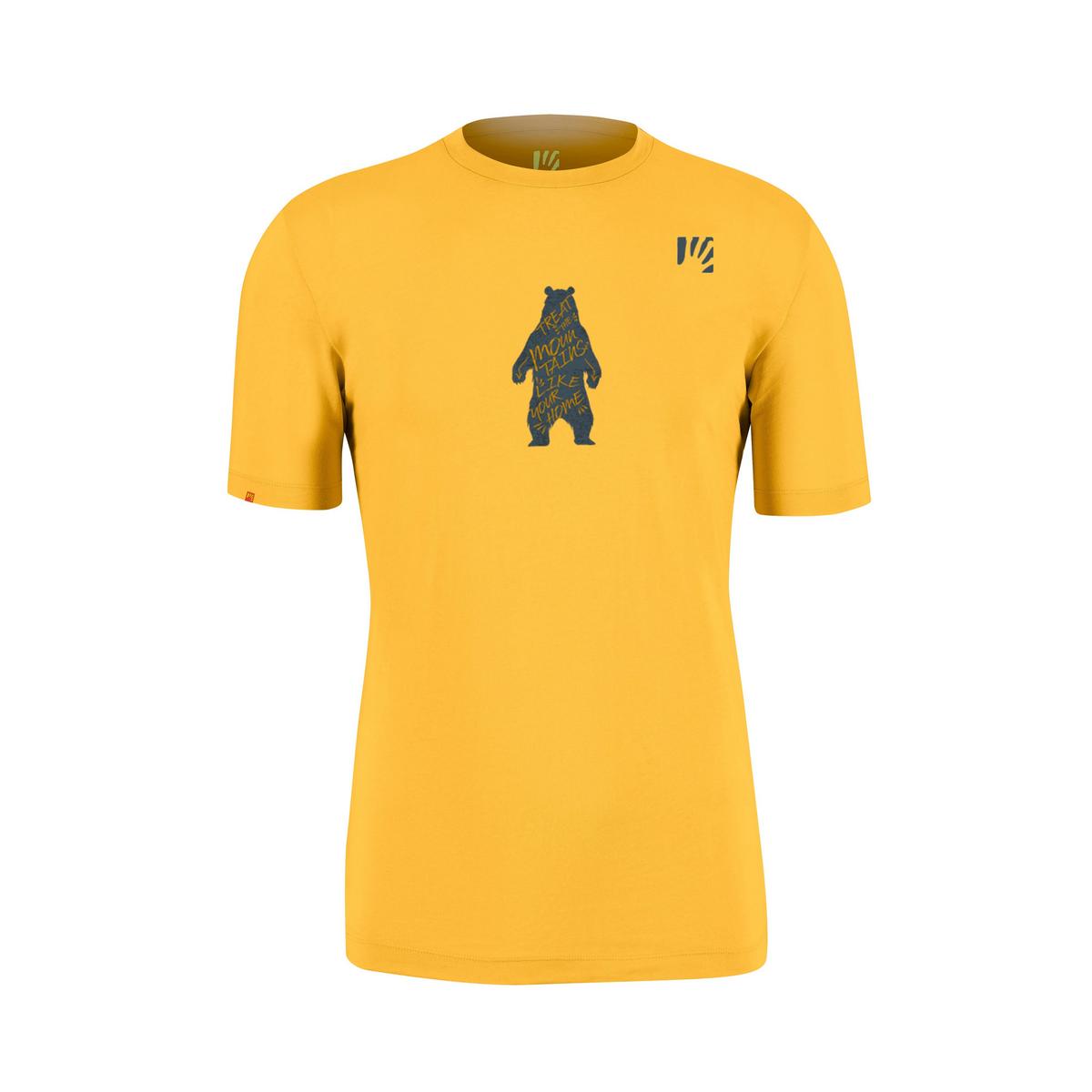Karpos Men's Wild Animal T-Shirt - Yellow