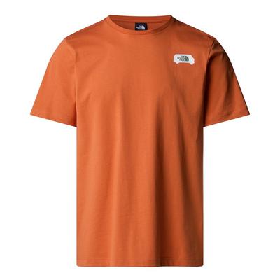 The North Face Men's Outdoor Graphic Short-Sleeve T-Shirt - Orange