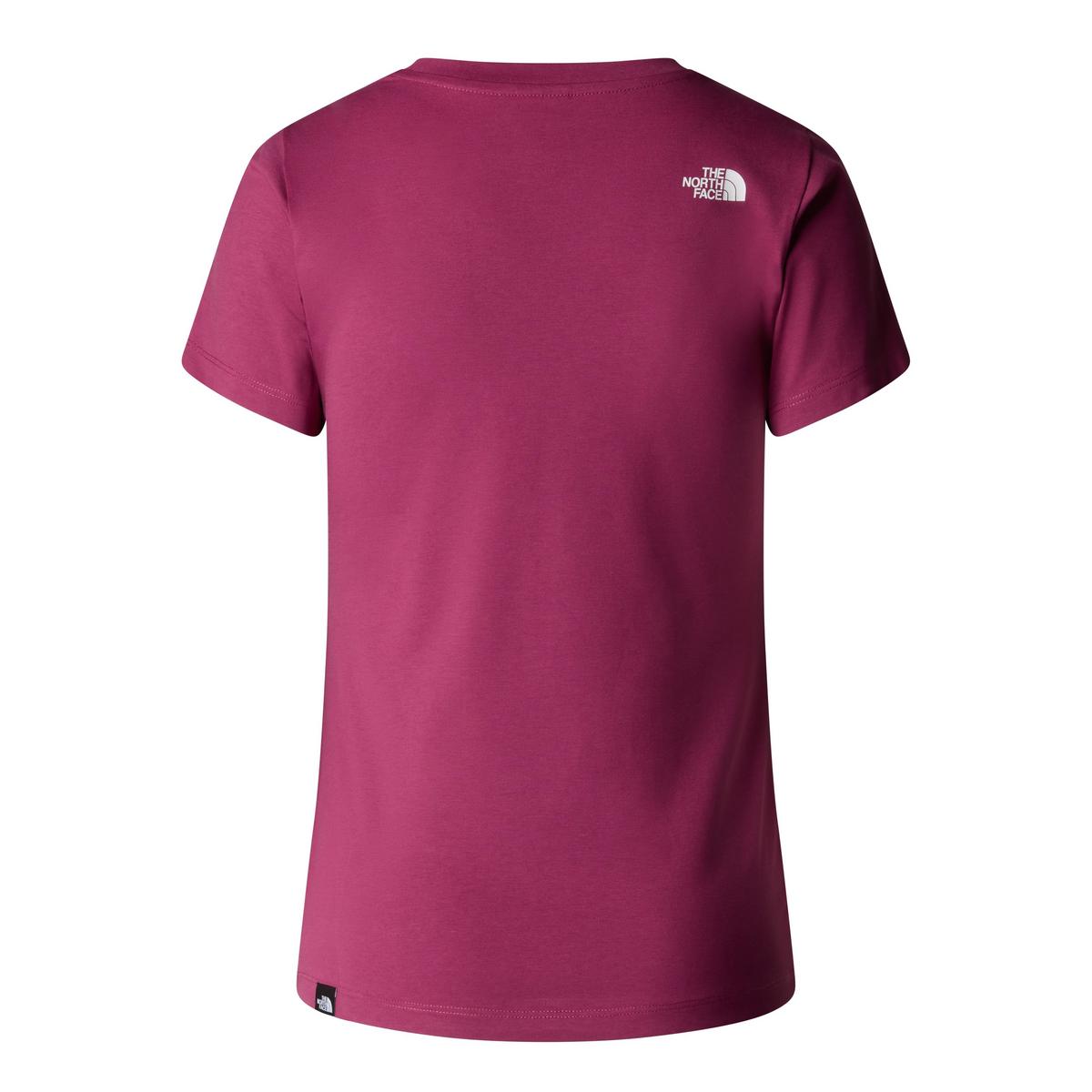 The North Face Women's Simple Dome Short-Sleeve Slim T-Shirt - Purple