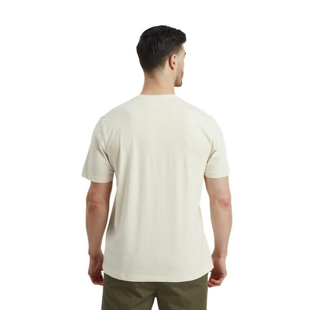 Sherpa Adventure Men's Retro Knot T-Shirt - Cream