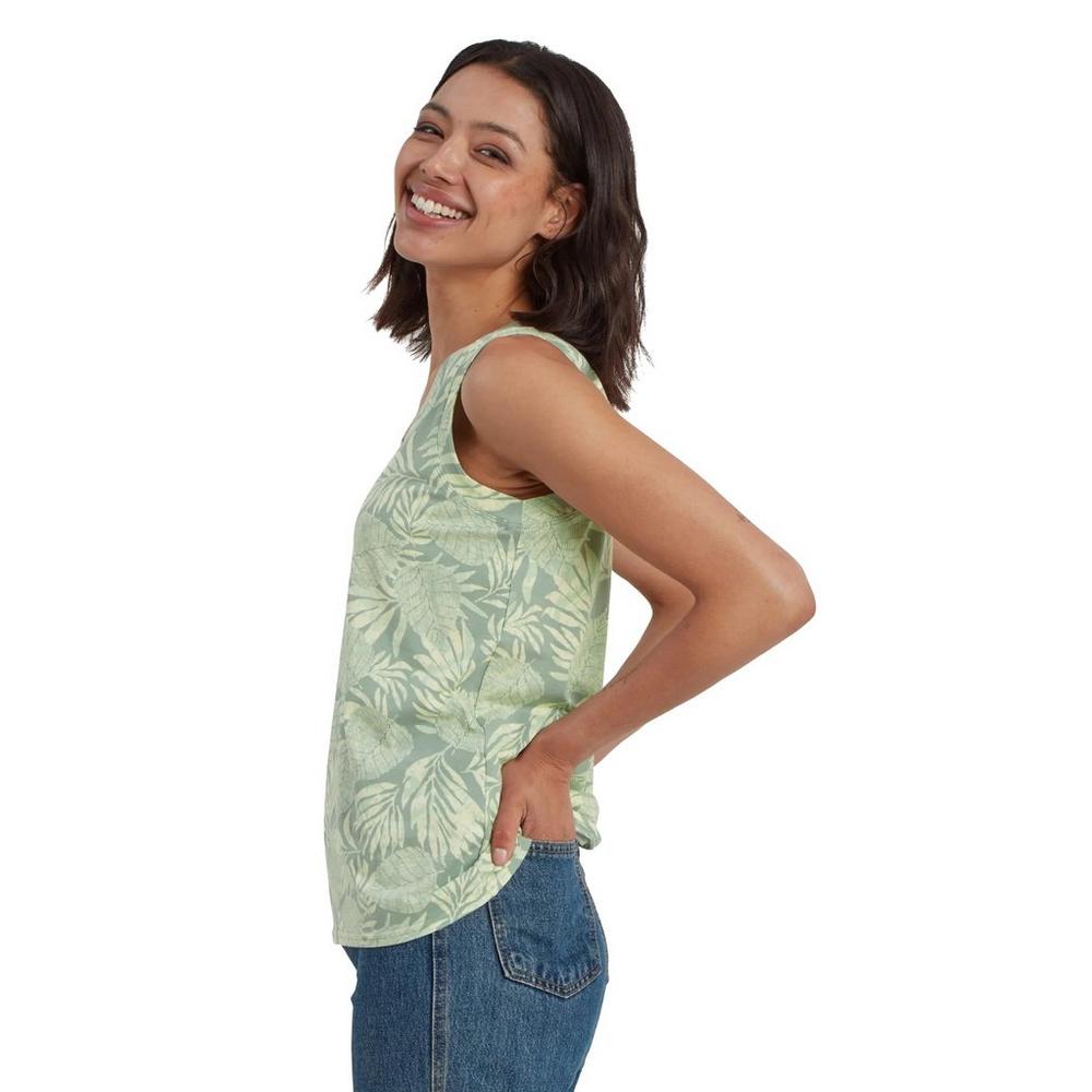 Sherpa Adventure Women's Neha V-Neck Tank Top - Green
