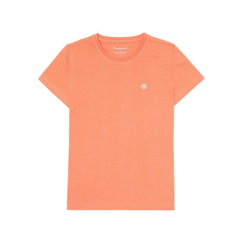 Women's Basic Badge T-Shirt - Orange
