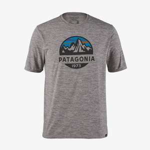 Men's Patagonia Cap Cool Daily Graphic Shirt - Grey