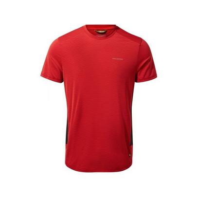 Craghoppers Men's Atmos SS T-Shirt - Red