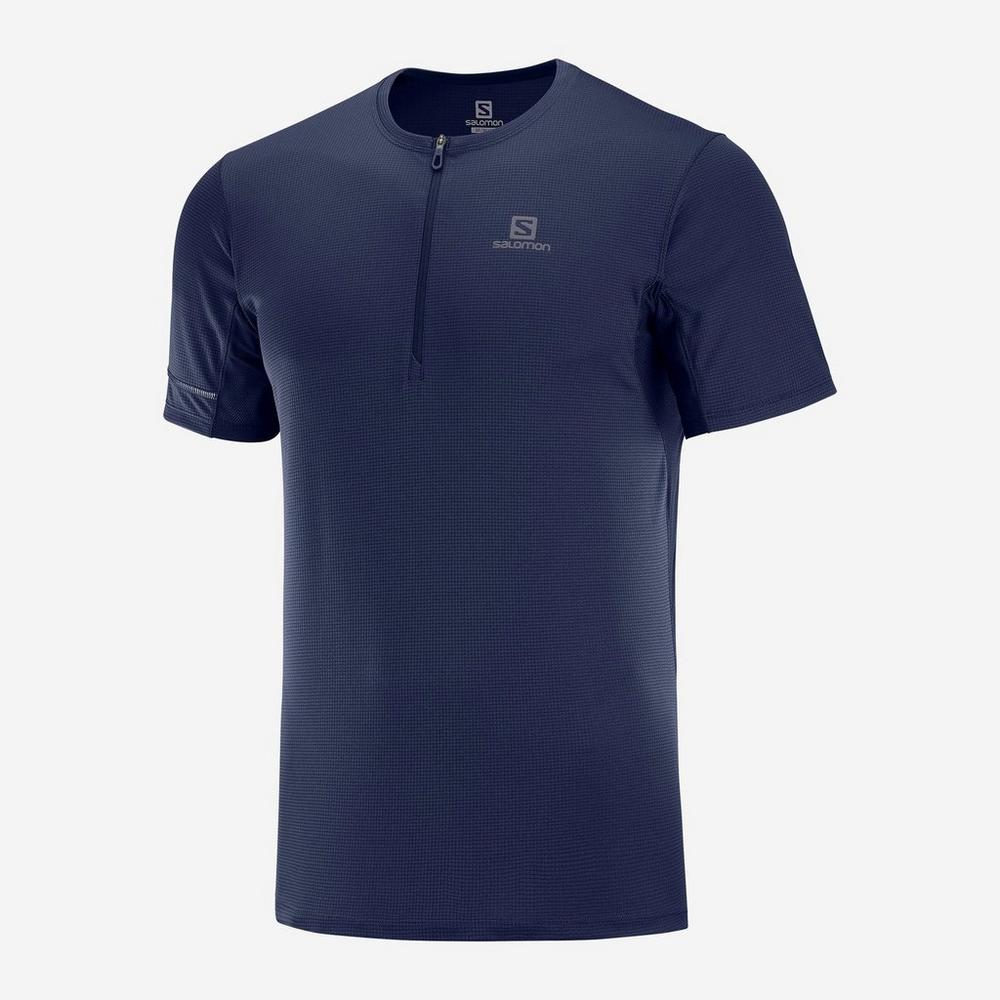 Salomon agile best sale ss tee