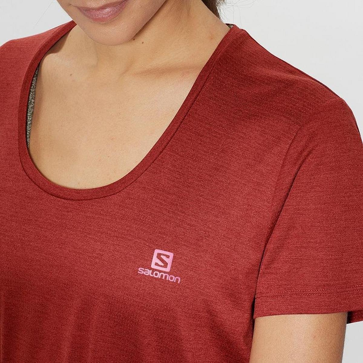 Salomon Women's Salomon Agile SS T-Shirt - Red