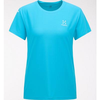 Haglofs Women's LIM Tech Tee - Maui Blue