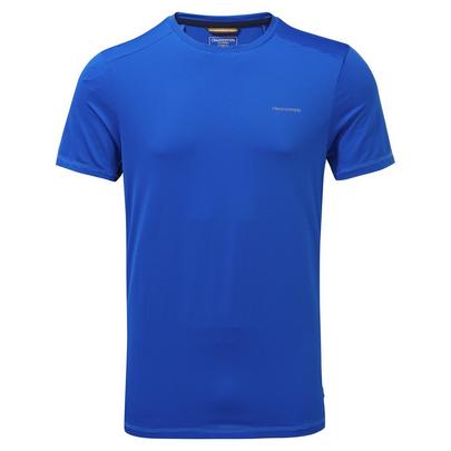 Craghoppers Men's Atmos Short Sleeved T-Shirt - Falls Blue