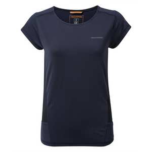 Women's Atmos Short Sleeve T-Shirt - Blue Navy