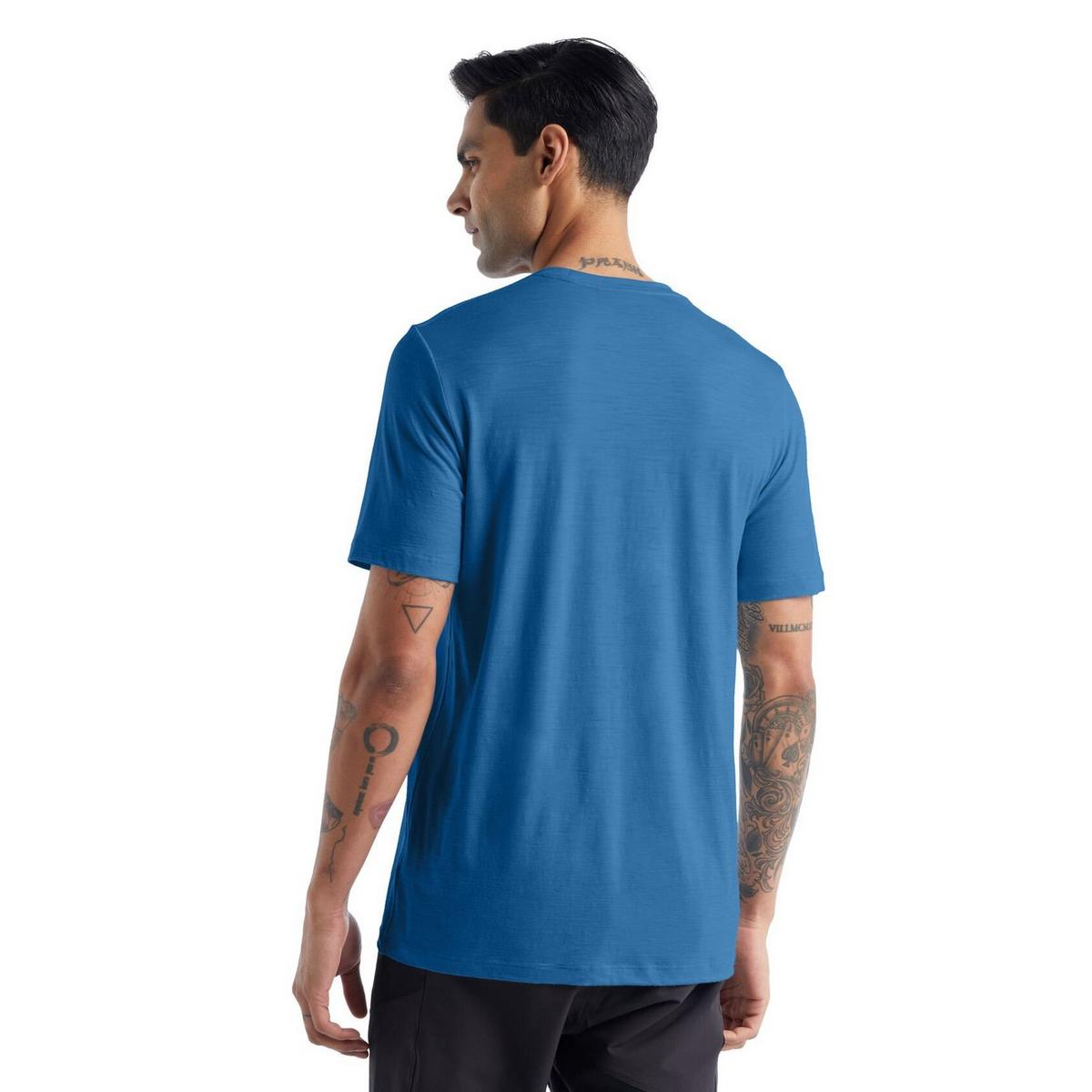 Icebreaker Men's Tech Lite II Short Sleeve Tee - Azul