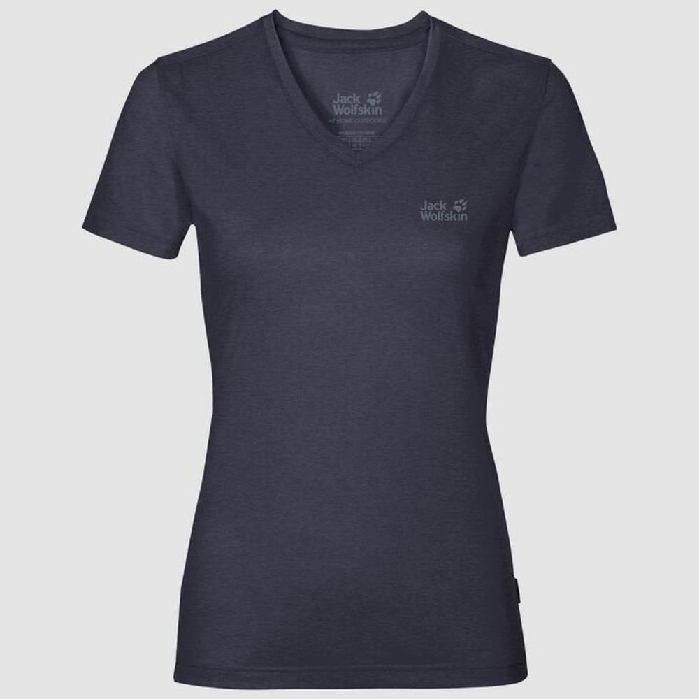 Jack Wolfskin Women's Crosstrail T-Shirt - Graphite