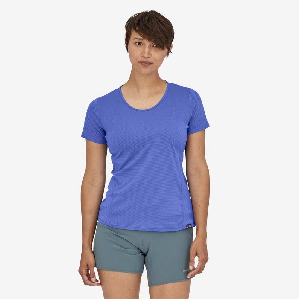 Patagonia Women's Capilene Cool Lightweight T-Shirt - Float Blue
