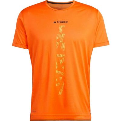 Adidas Men's Agravic T-Shirt - Semi Impact Orange