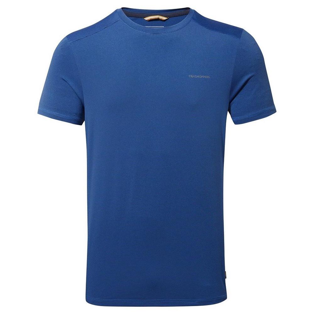 Craghoppers Men's Atmos Short Sleeve T-shirt - Bolt Blue