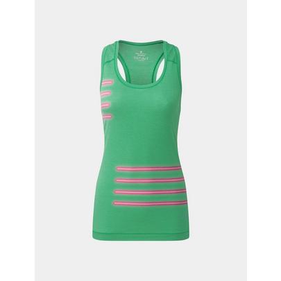 Ron Hill Women's Tech Golden Hour Vest -  Bright Green Fast