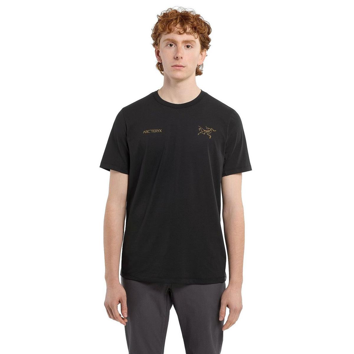 Arcteryx Men's Captive Split Short Sleeve T-Shirt - Black