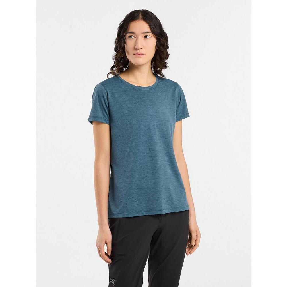 Arcteryx Women's Taema Short Sleeve T-Shirt - Serene/Heather