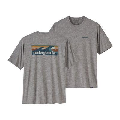 Patagonia Men's Capilene Cool Daily Graphic Shirt - Boardshort Logo
