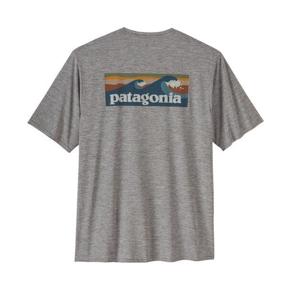 Patagonia Men's Capilene Cool Daily Graphic Shirt - Boardshort Logo