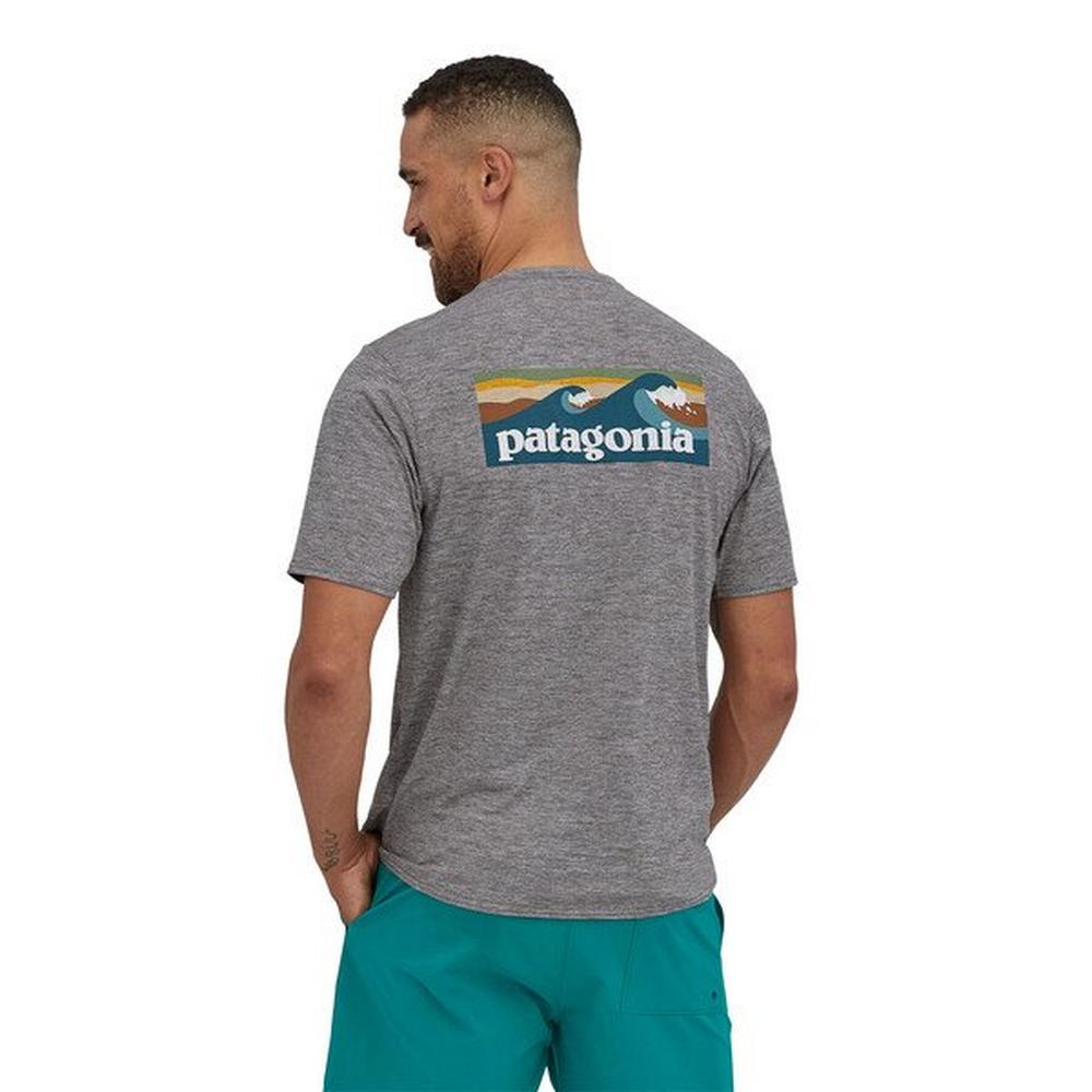 Patagonia Men's Capilene Cool Daily Graphic Shirt - Boardshort Logo