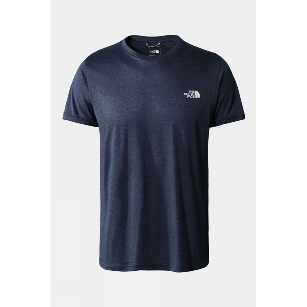 The North Face Men's Relaxion Amp Crew Tee - Shady Blue/Heather