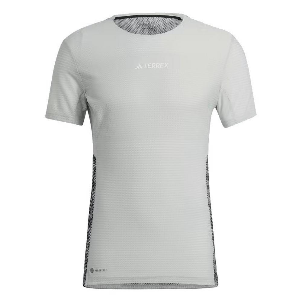 Adidas Terrex Men''s Agravic Pro Trail Running T-Shirt - Grey