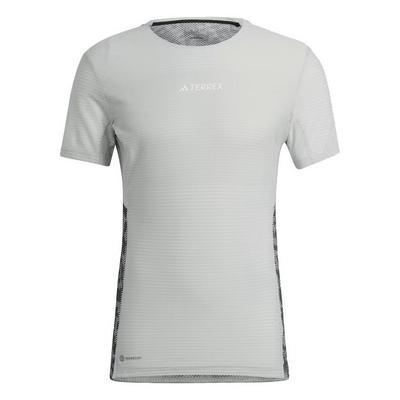 Adidas Terrex Men's Agravic Pro Trail Running T-Shirt - Grey