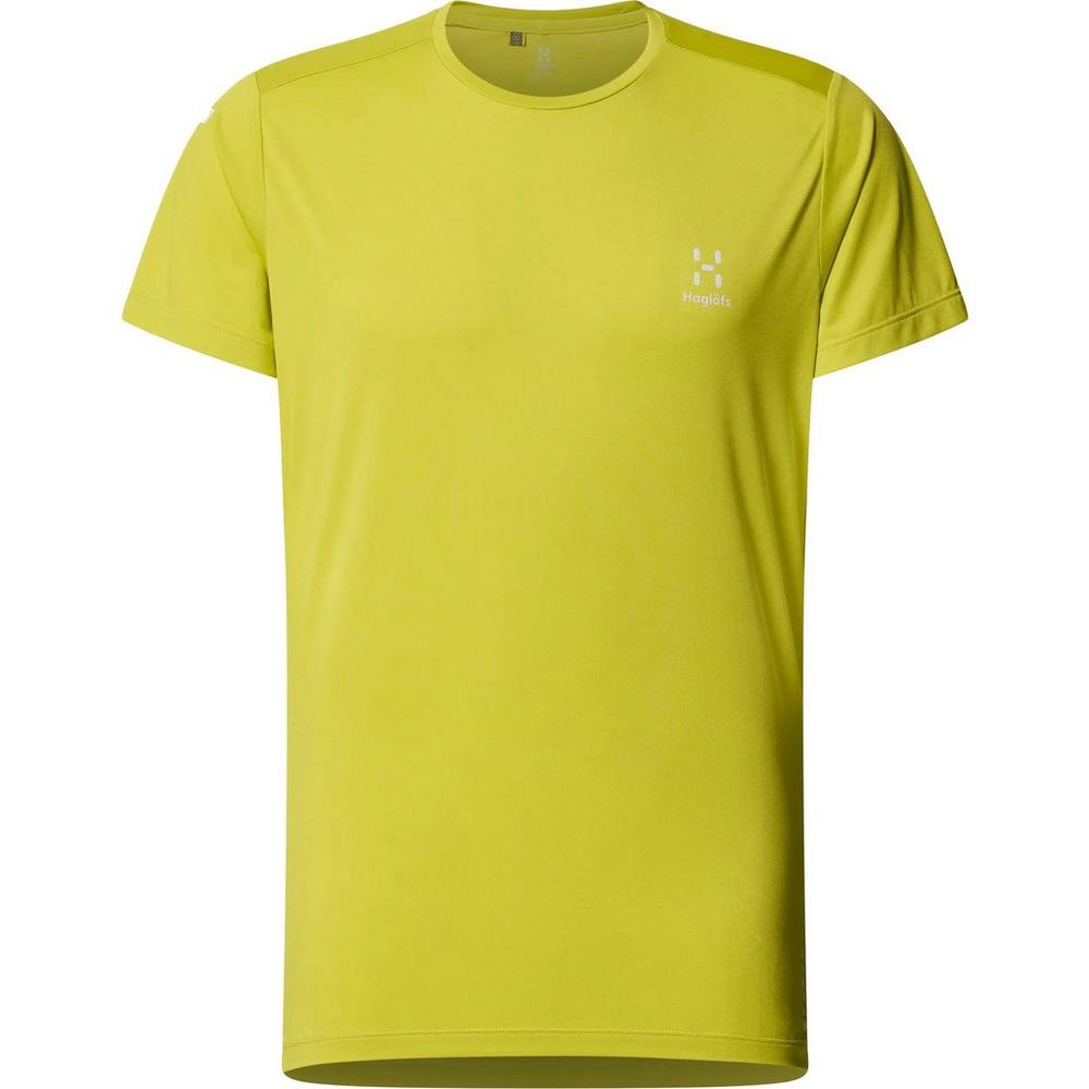 Haglofs Men's LIM Tech Tee - Aurora Yellow