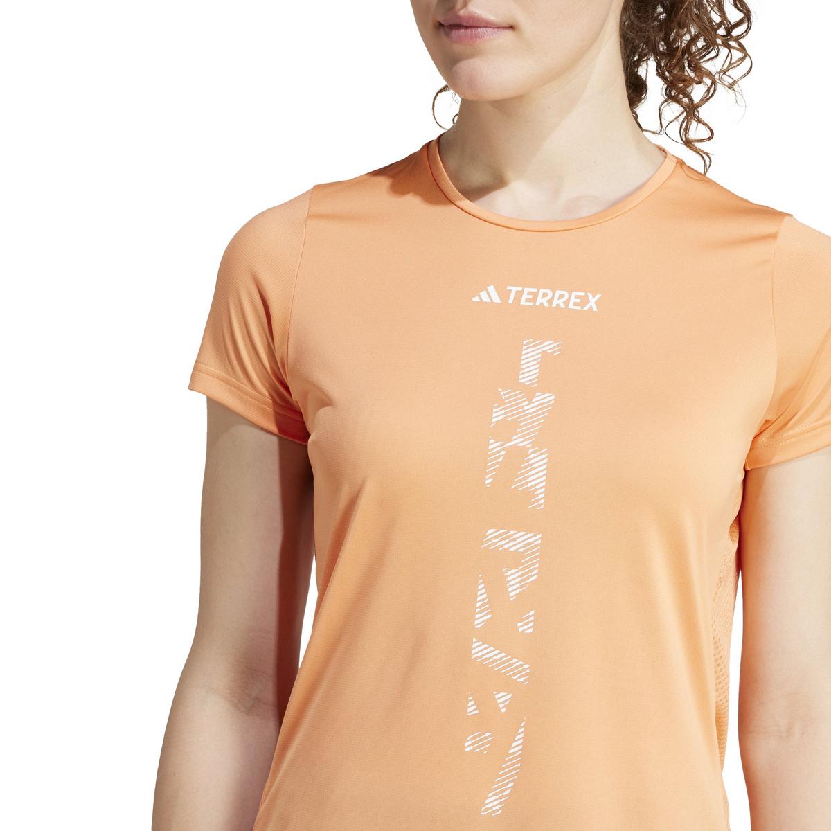 Adidas Terrex Women's Agravic T-Shirt - Orange