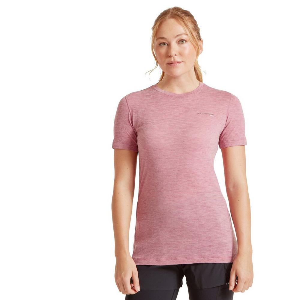 Artilect Women's Sprint Short-Sleeved Tee - Rose