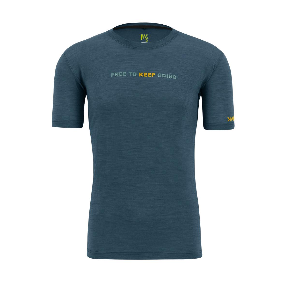 Karpos Men's Coppolo Merino T-Shirt - Blue