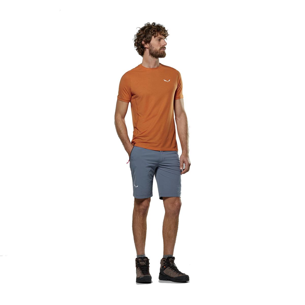 Salewa Men's Puez Dry T-Shirt - Orange