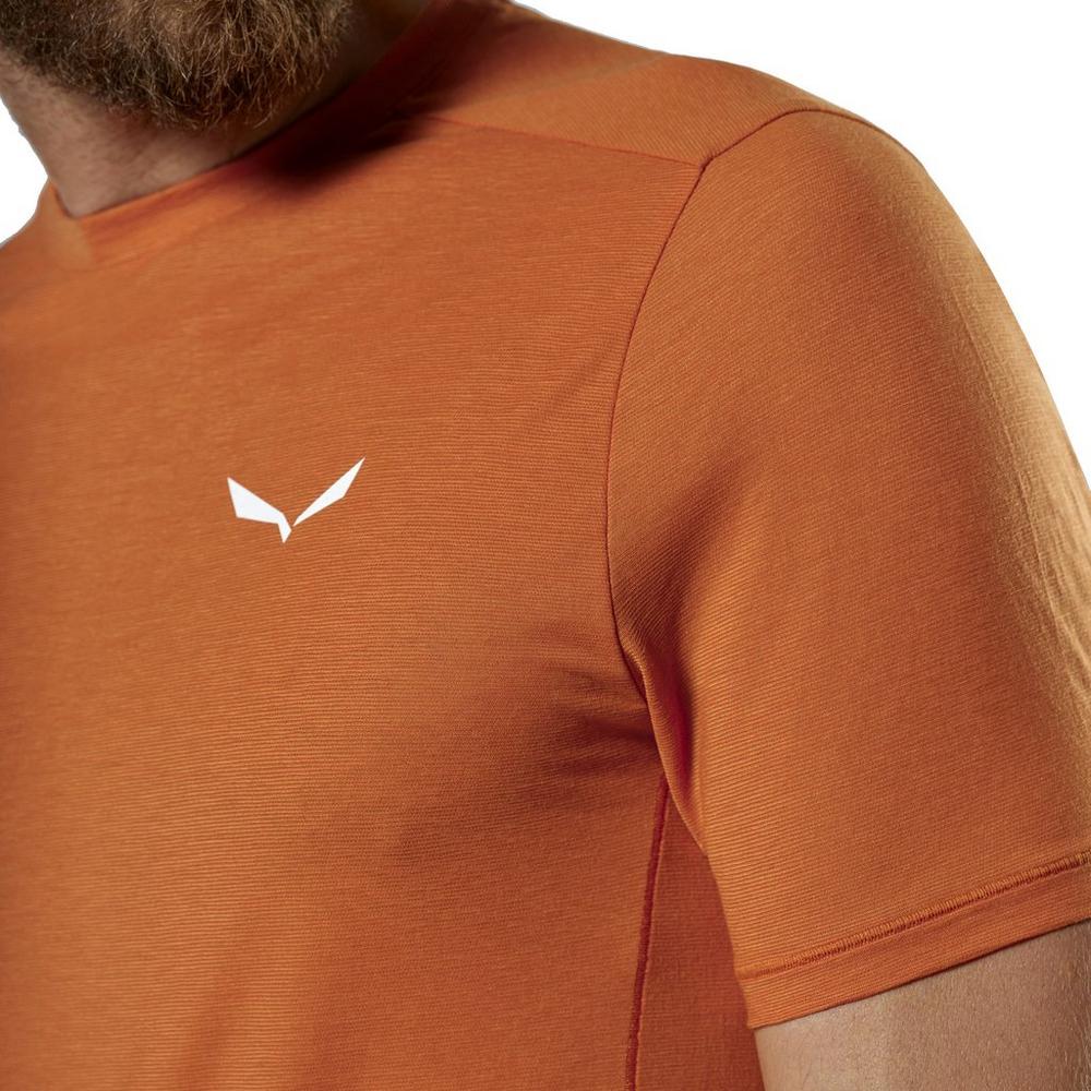 Salewa Men's Puez Dry T-Shirt - Orange