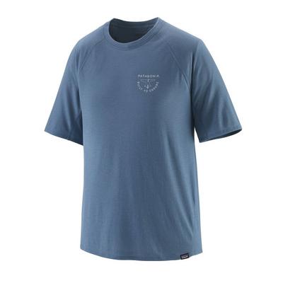 Patagonia Men's Capilene Cool Trail Graphic T-Shirt - Blue
