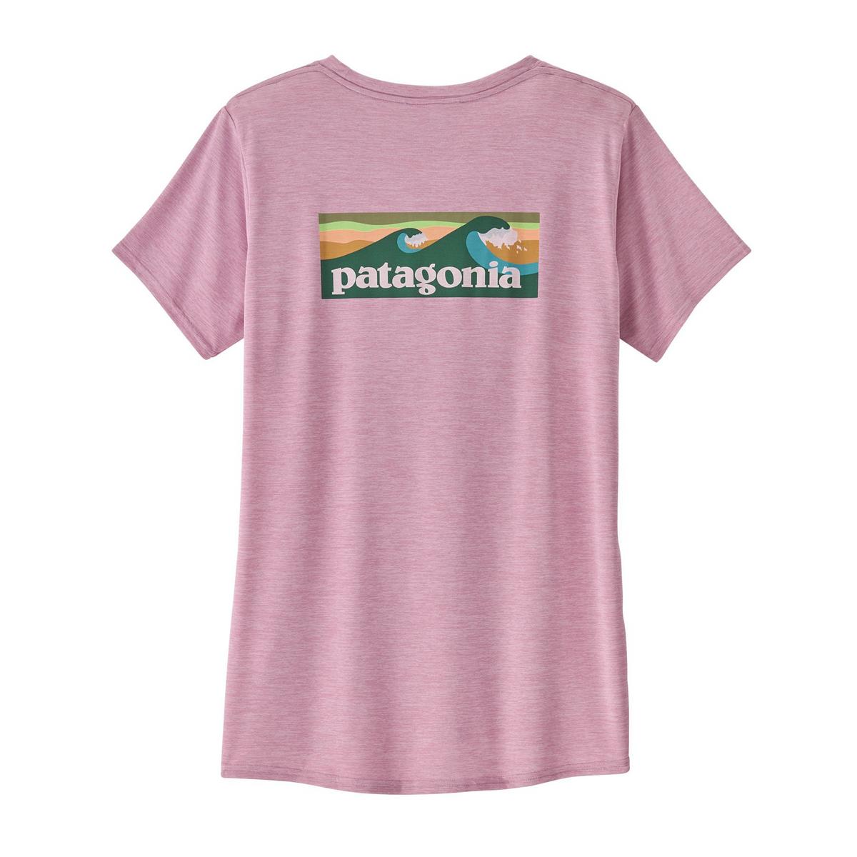 Patagonia Women's Capilene Cool Daily Graphic T-Shirt - Pink