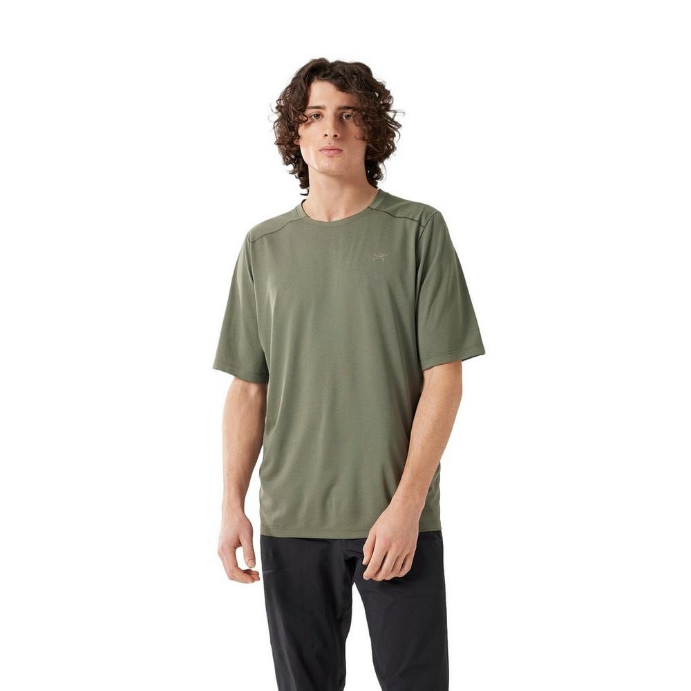 Arc'teryx Men's Cormac Crew Short-Sleeve T-Shirt - Forage Heather II