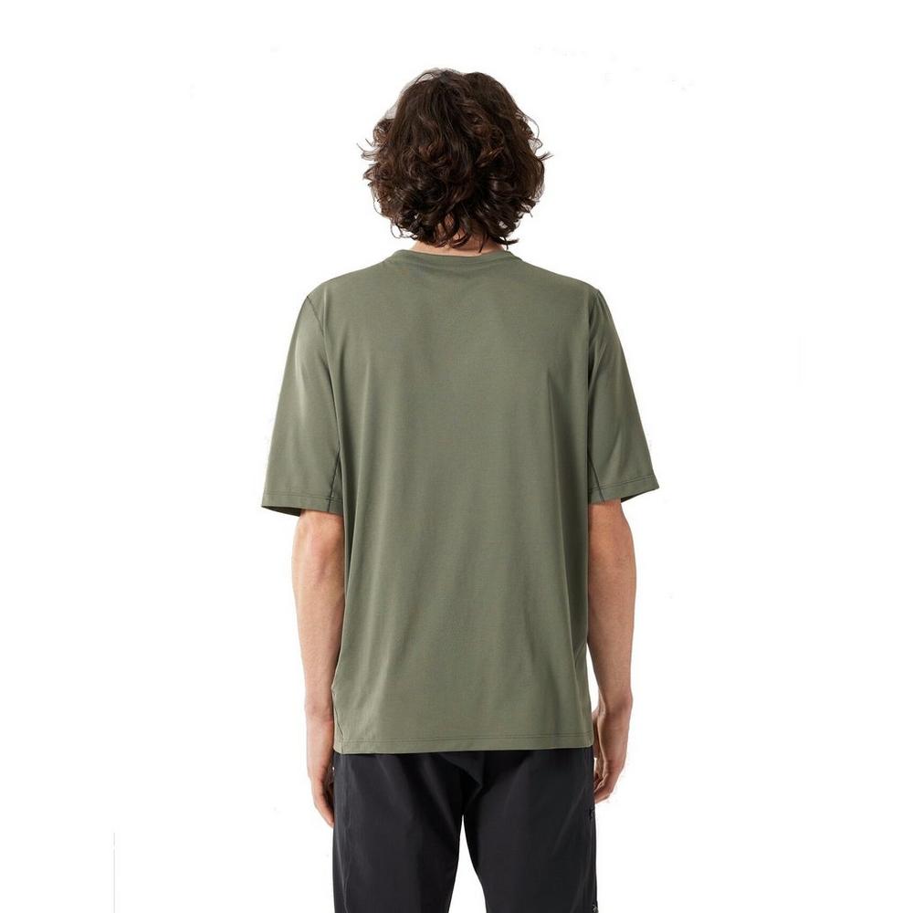 Arc'teryx Men's Cormac Crew Short-Sleeve T-Shirt - Forage Heather II