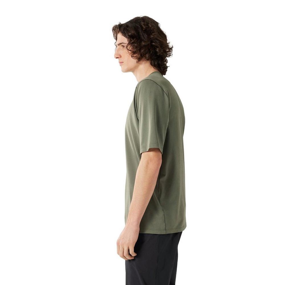 Arc'teryx Men's Cormac Crew Short-Sleeve T-Shirt - Forage Heather II