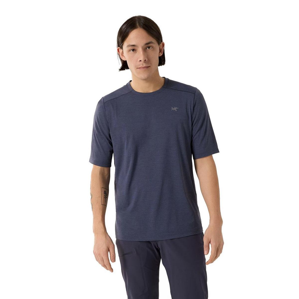 Arcteryx Men's Cormac Crew Short-Sleeve T-Shirt - Navy