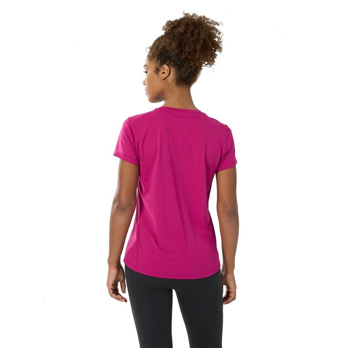 Arc'teryx Women's Taema Crew Short-Sleeve T-Shirt Pink George