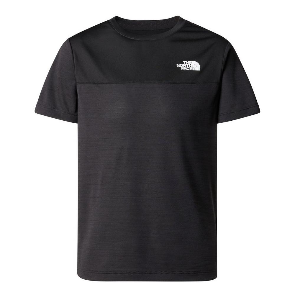 The North Face Kids' Never Stop Short-Sleeve T-Shirt - Black