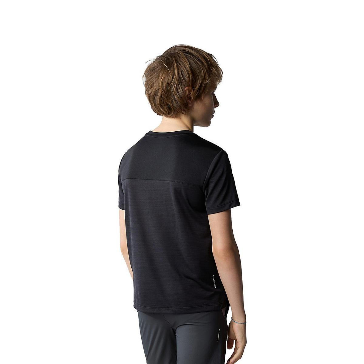 The North Face Kids' Never Stop Short-Sleeve T-Shirt - Black