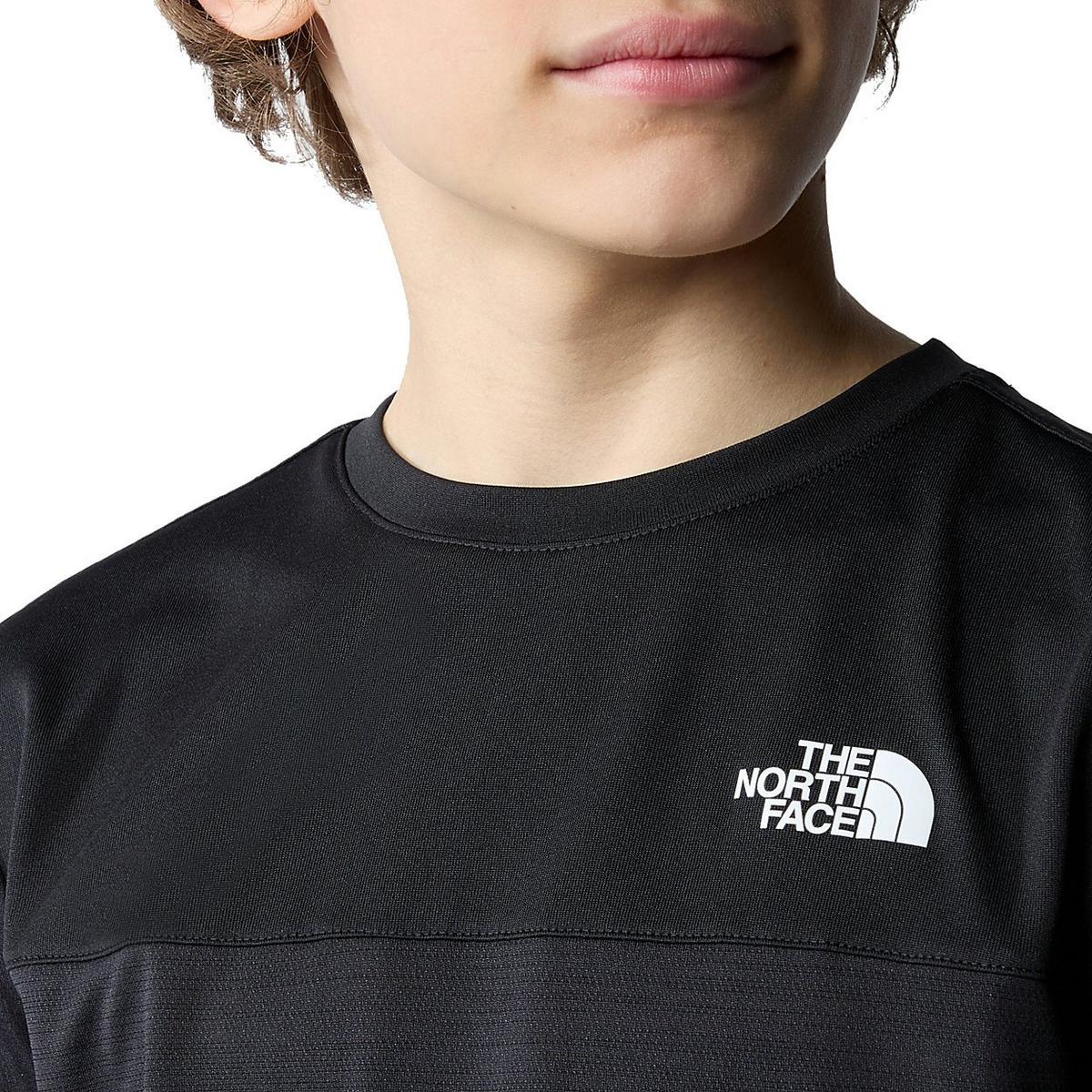 The North Face Kids' Never Stop Short-Sleeve T-Shirt - Black