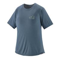  Women's Capilene Cool Trail Graphic T-Shirt - Blue