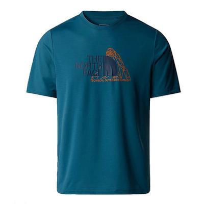 The North Face Men's Foundation Mountain Short-Sleeve T-shirt - Blue
