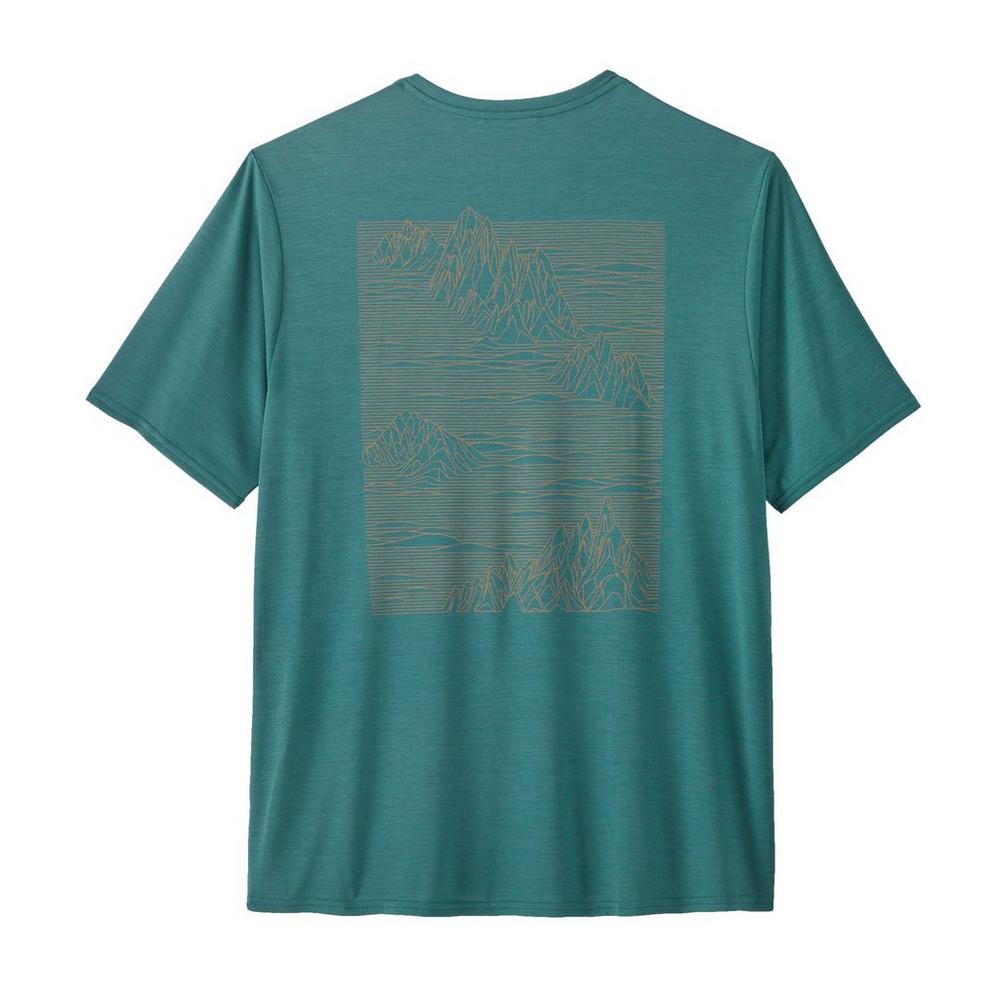 Patagonia Men's Capilene Cool Daily Graphic T-Shirt - Blue