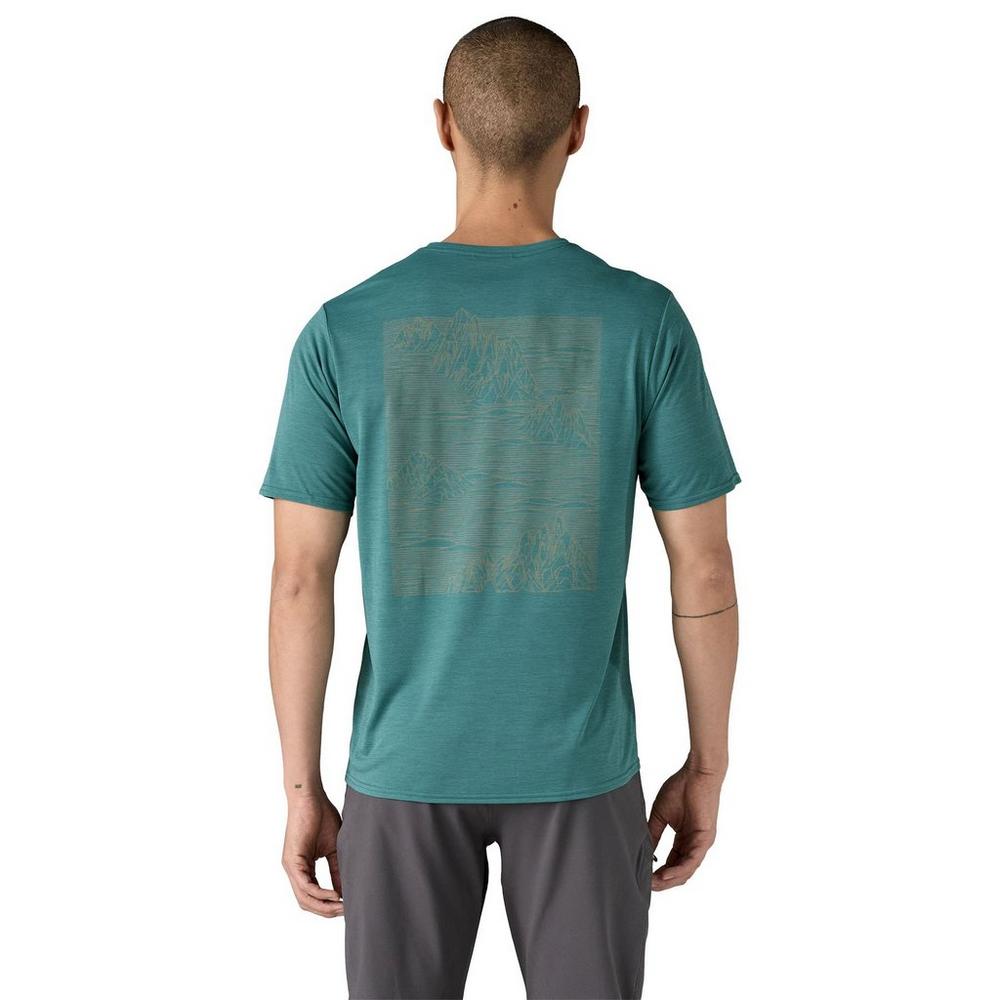Patagonia Men's Capilene Cool Daily Graphic T-Shirt - Blue