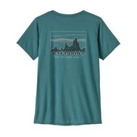  Women's Capilene Cool Daily Graphic T-Shirt - Blue