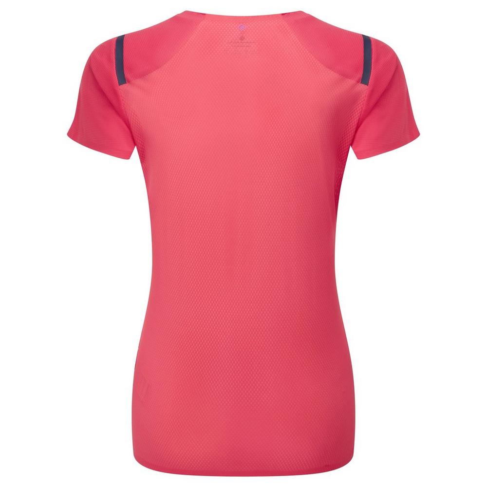 Ronhill Women's Tech Race Short-Sleeve T-Shirt - Pink